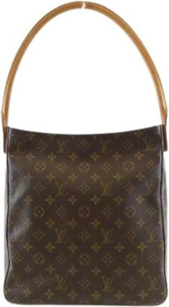 Louis Vuitton Pre-owned Monogram Schoudertas - Dames - Vintage Schoudertas - Bruin - ONE Size - Vintage