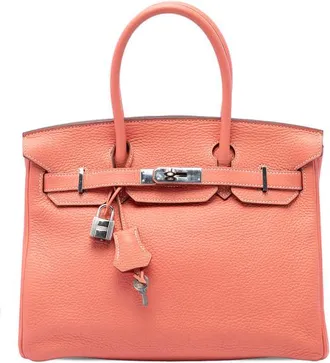 Herm&egrave;s Pre-owned Hermes Clemence Birkin Retourne 30 Ladies MRP0H0YU2XI1A4PH