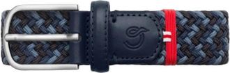 La Boucle Manhattan Riem - Heren - Riemen - Blauw - S/M - Leer - Accessoires