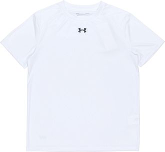Under Armour Mens Under Armour Casual Sports Round Neck Training Short Sleeve White 21500513-100
