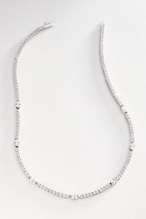 Melinda Maria Maven 18 Tennis Necklace