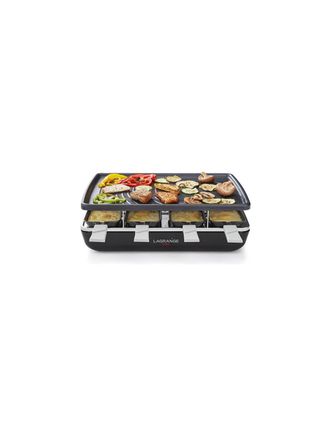 Lagrange 179301 Aparato De Raclette Negro 8 Personas