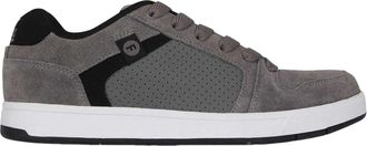 Fabric Ollie leren platte skateschoenen voor heren (Houtskool)