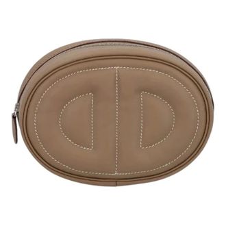 Herm&egrave;s Tweedehands heuptas - Dames - Pre-owned - Beige - Maat: ONE Size Tweed