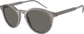 Giorgio Armani AR8211F Asian Fit 6070R5 Mens Sunglasses Grey Size 54
