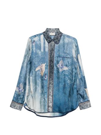 Pierre-Louis Mascia Womens Shirts Clear Blue