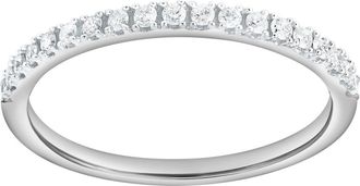 LuvMyJewelry Seravine 14K Diamond Band - 0.20 ct in 14K White Gold at Nordstrom, Size 5.5