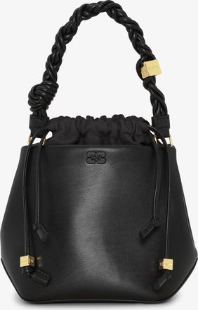 Ganni Black Bou Bucket Bag