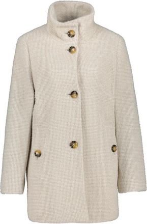 Betty Barclay Single-Breasted Coat - Dames - Mantel - Grijs - L - Polyester - Jassen