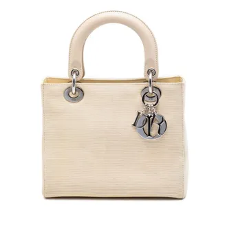 Dior Pre-owned Dior Medium Canvas Lady Dior Ladies 6XOSXLKLCFFEH5OB