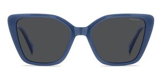 Polaroid PLD 4189/S Polarized MVU/M9 Womens Sunglasses Blue Size 53