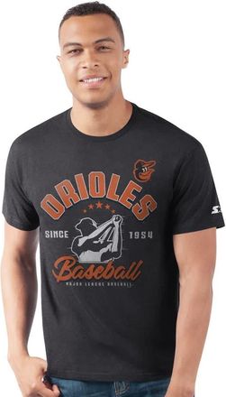 Starter Mens Starter Black Baltimore Orioles Prime Time Batter T-Shirt at Nordstrom, Size Small