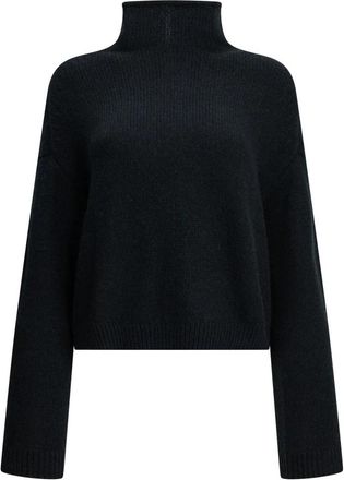 Khaite Marke Turtleneck Trui - Dames - Cashmere truien - Blauw - S - Kasjmier - Truien & Vesten