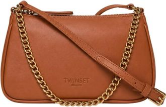 Twinset Donna, Borse, Marrone, Taglia unica, new