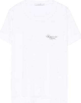 Givenchy T-Shirt Con Stampa Logo-Donna