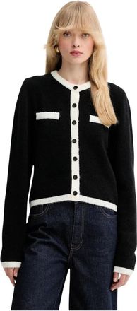 Gestuz GZalpha Cardigan - Dames - Vesten - Zwart - XL - Wol - Truien & Vesten