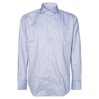 Xacus Klassieke Overhemd - Heren - Zakelijke Overhemden - Blauw - 2XL - Overhemden