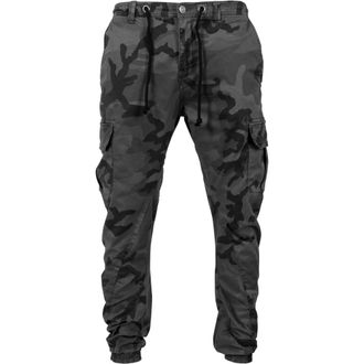 Urban Classics Heren Camo Cargo Joggingbroek (Grijze Camo)