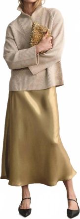 Part Two Laurinas Maxi Skirt In Gold