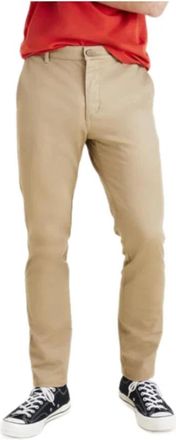 Dockers Harvest Gold Skinny Broek - Heren - Chinos - Beige - W30 L32 - Katoen - Broeken