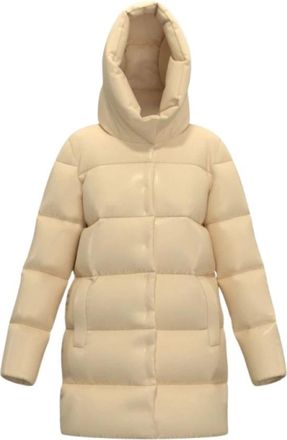 Marella Jassen > Winterjassen - Dames - Winterjassen - Beige - 2XS - Jassen
