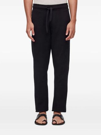 Osklen Canelado drawstring trousers - Black