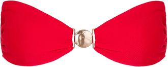 Lenny Niemeyer bandeau ring bikini top - Red