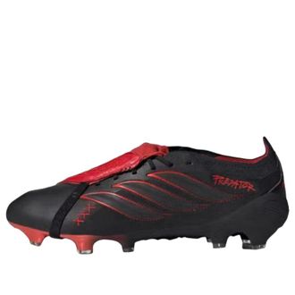 adidas Predator Elite Fold-Over Tongue FG Black Vivid Red KK4190