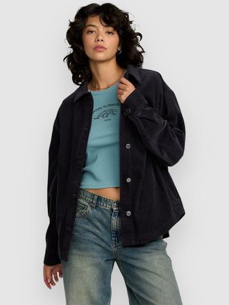 Rvca Birdie Cord Jacke grau