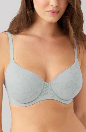 Wacoal Taking Sides Underwire Contour Bra in Belgian Bloc at Nordstrom, Size 32Ddd