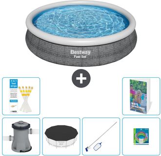 Bestway Piscina Bestway Fast Set Redonda - 366x76 Cm - 7-piezas S299