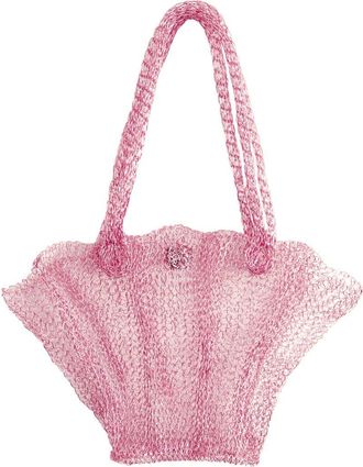 Brunna.Co The Arus Mesh Wire Bag in Pink at Nordstrom, Size Small