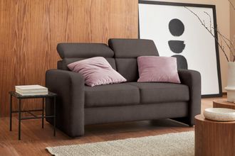 Sit&more 2-Sitzer »Bologna« inklusive Kopfteilverstellung und Federkern