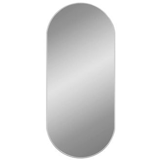 Berkfield Home Wall Mirror Silver 100x45 cm Oval