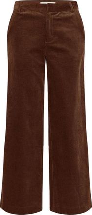 Part Two Wijde broek - Dames - Wijde Broeken - Bruin - S - Broeken