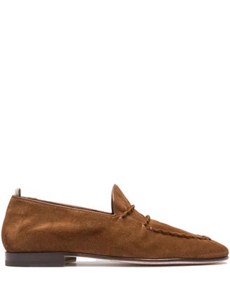 Officine Creative suede sneakers - men - Rubber/Calf Leather/Calf Leather/Suede - 41 - Brown