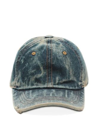Acne Studios distressed cap - men - Fabric - One Size - Blue