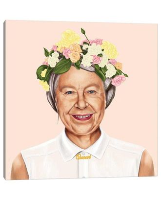 iCanvas Queen Elizabeth By Amit Shimoni Wall Art