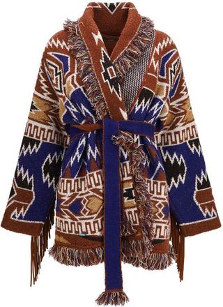 Alanui Multicolor Wool Oves Aries Womens Cardigan