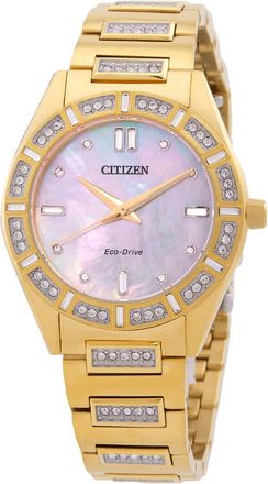 Citizen Silhouette Crystal Eco-Drive Ladies Watch EM1022-51D