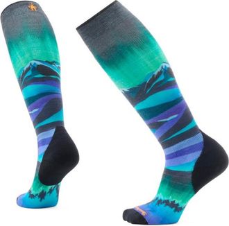Smartwool Ski Targeted Cush.Comp. PRT OTC Socks Skisocken für Damen | blau