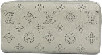 Louis Vuitton Mahina Grizzly Mahina Leather Long Wallet (Bi-Fold) (Pre-Owned)
