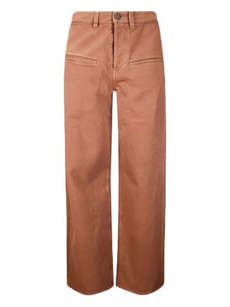 パンツ UMA WANG Women Straight Pants UW3016 UW500ROSE Brown Uma Wang Pollock Pants - Worthwhile