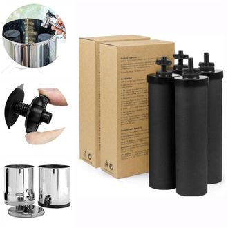 Elle 2 Uds Filtros De Agua De Repuesto Para Sistema De Filtraci&oacute;n Por Gravedad Filtros De Repuesto Para Purificador De Agua