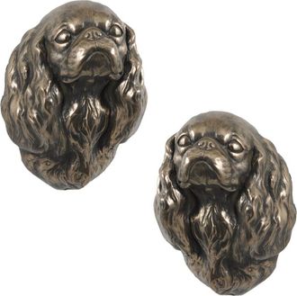 OEM Cavalier King Charles Spaniel - Estatuilla De Perro, Busto Colgante, Decoraci&oacute;n &Uacute;nica Para Un Amante De Los Perros De Art-dog