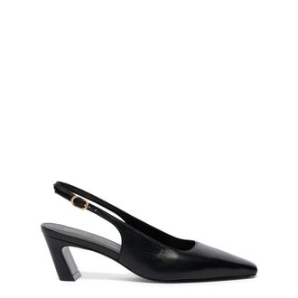 Stuart Weitzman Stassi Slingback 50 - female - Stuart Weitzman - Pumps - Black - 5 1/2 UK - Shoes