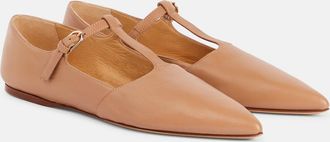 Gabriela Hearst Lola leather ballet flats