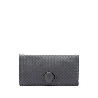 Bottega Veneta Pre-owned Bottega Veneta Nappa Intrecciato Turn Lock Clutch Ladies EHXBYAPNQRU90VVI