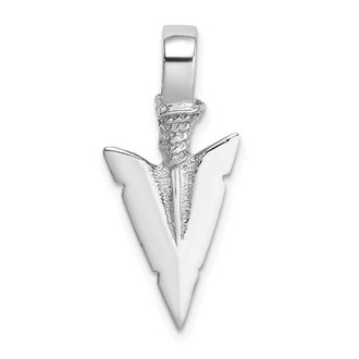 Diamond2Deal 14k Gold 3-D Arrowhead Charm