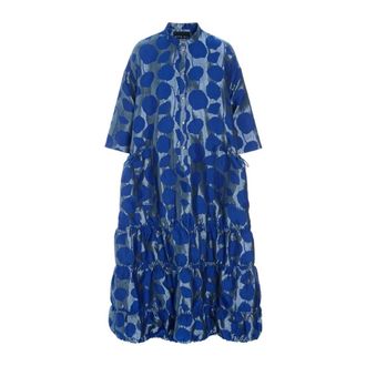 Bitte Kai Rand Maxi Dresses, female, Blue, M, Maxi Shirt Dress